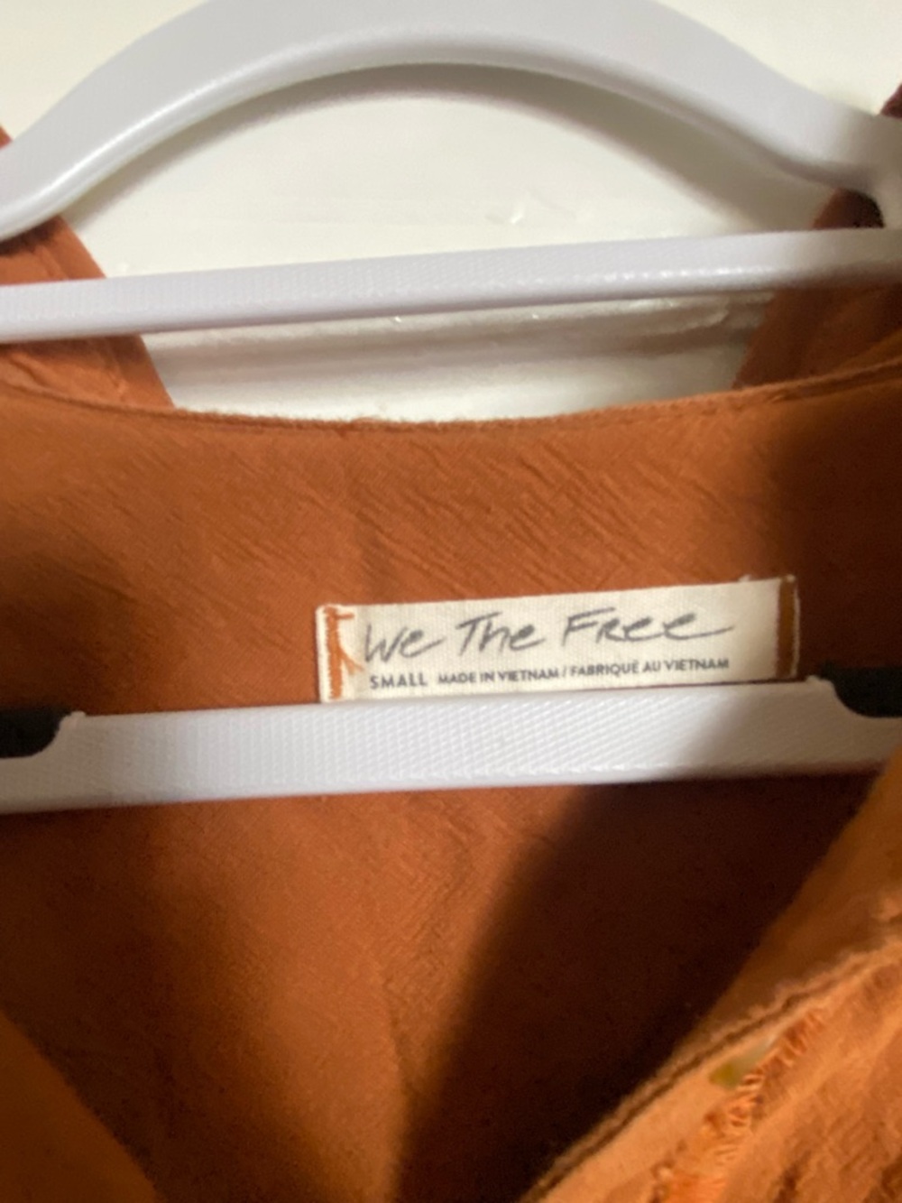 We The Free Rust Button-Front Top - Picture 3 of 4